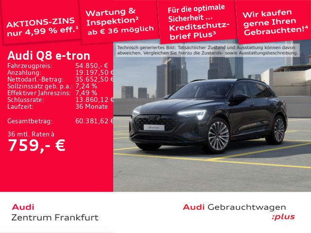 Audi Q8 e-tron 54.510 km 54.770 € Frankfurt am Main 60326