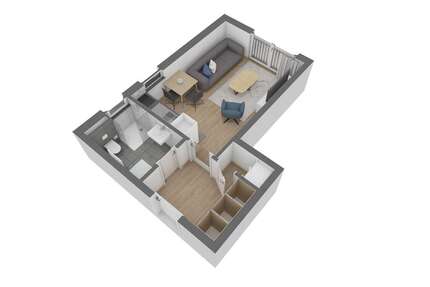 Wohnung Offenbach am Main Bürgel - 1 Zimmer, 27 m&sup2;, 158.840&euro; | Angebot:26835188