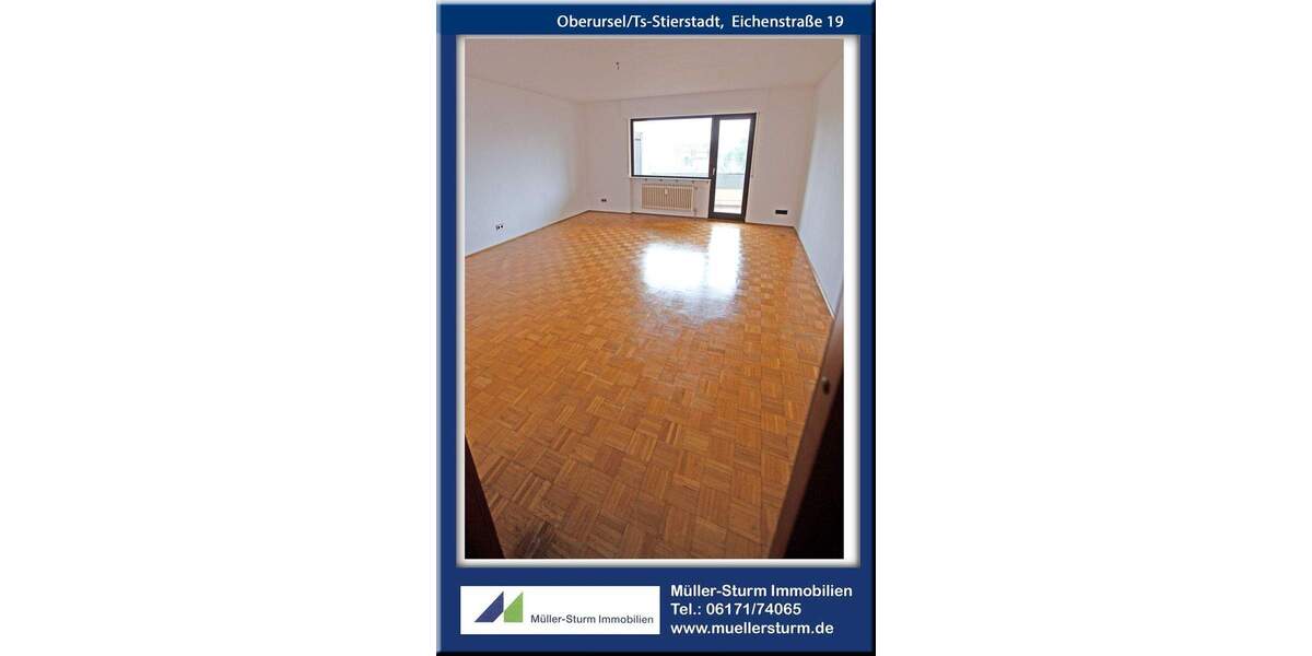 Etagenwohnung Oberursel Stierstadt - 3 Zimmer, 100 m&sup2;, 1.100&euro; | Angebot:25601157