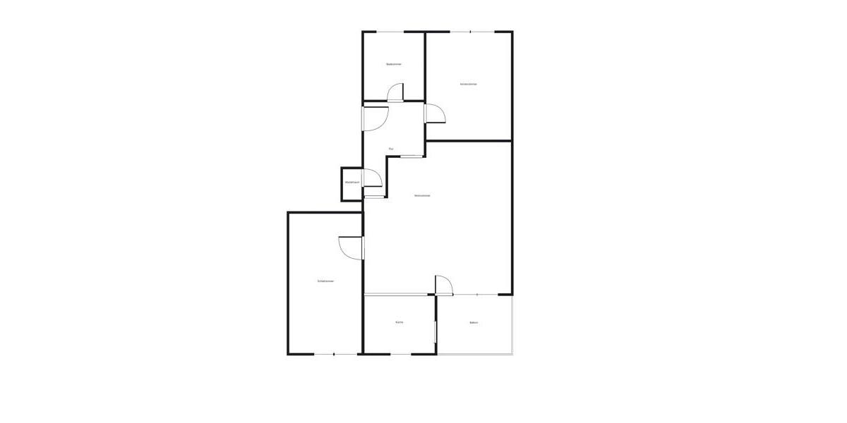 3-Zimmer-Wohnung mit Einbauküche und Mietergarten 3 zimmer