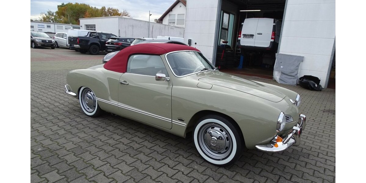VW Karmann Ghia Cabrio vollständig restauriert 1.200 km 59.900 &euro; Rodgau 63110