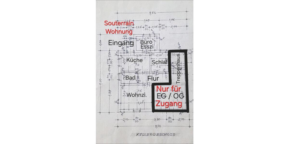 2½ Zimmer Souterrainwohnung Frisch kernsaniert Parkplatz Garten 2.5 zimmer