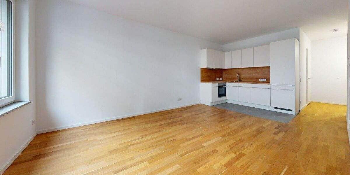 Neubau Erstbezug: Stilvolle 2-Zimmer-Wohnung mit Einbauküche & Loggia 2 zimmer