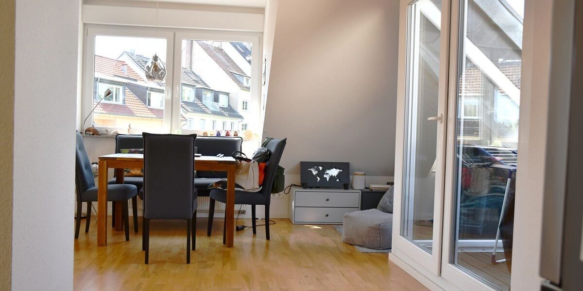 **RESERVIERT** Zwischen Stadtleben und Parkidylle – attraktive 2-Zimmer-Wohnung im beliebten Woogsviertel - Dachgeschoßwohnung Darmstadt Darmstadt/Viertel | Angebot:26776972