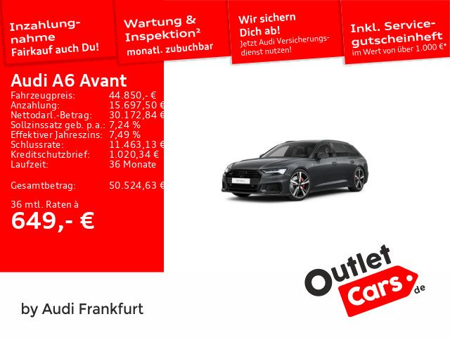 Audi A6 53.921 km 44.850 &euro; Frankfurt am Main 60326
