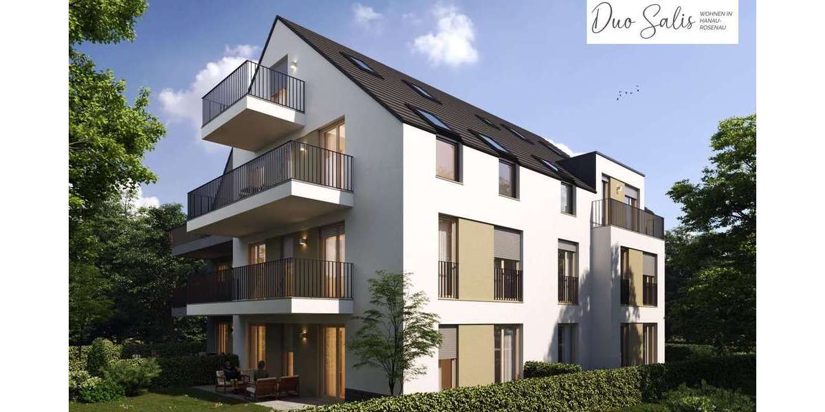 Etagenwohnung Hanau Lamboy - 3 Zimmer, 75 m&sup2;, 424.330&euro; | Angebot:25543150