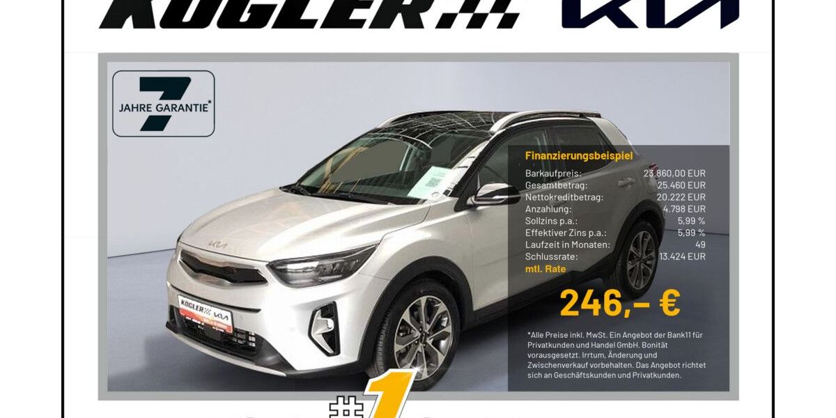 Kia Stonic 10.220 km 23.860 &euro; Rosbach | Frankfurt Nord 61191