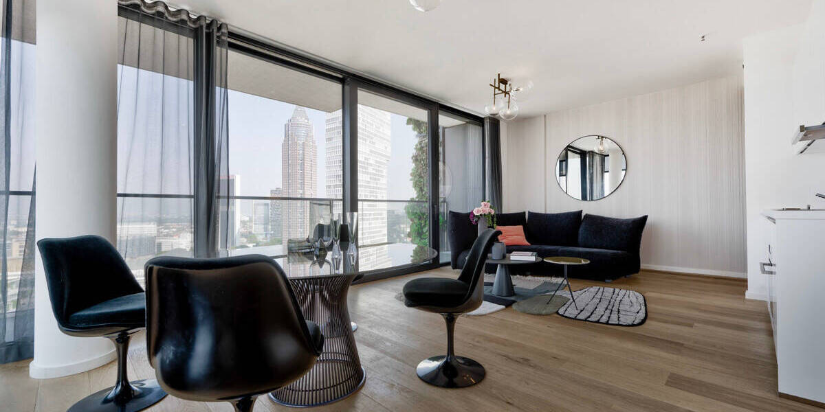 Repräsentatives Apartment im Herzen Frankfurts mit Concierge, Gym und Dachterrasse 2 zimmer