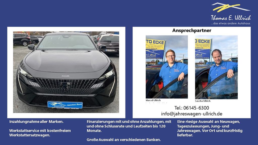 Peugeot 408 8.700 km 34.377 &euro; Rüsselsheim 65428