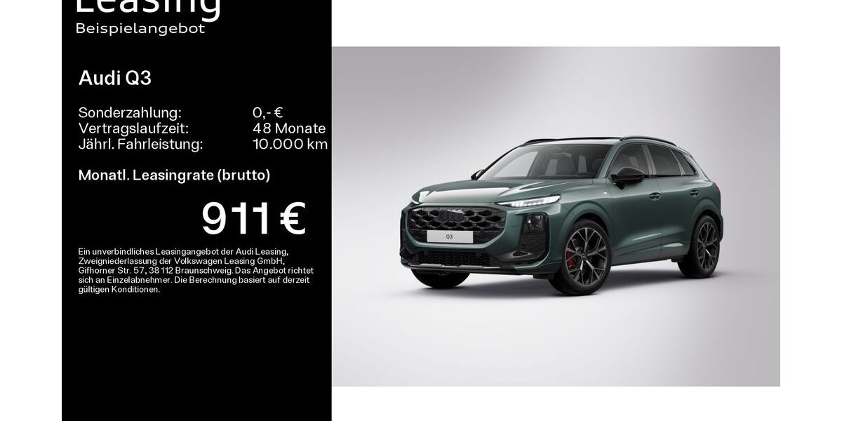 Audi Q3 1.500 km 68.835 € Hanau 63452