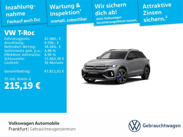 VW T-Roc 9.195 km 42.980 &euro; Frankfurt 60326