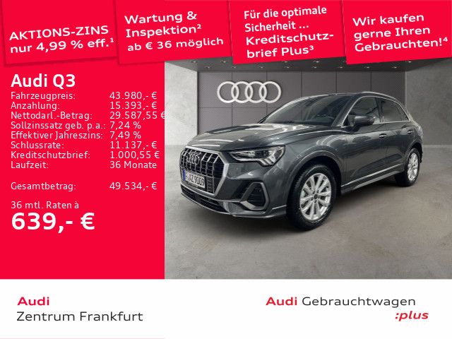 Audi Q3 9.900 km 40.650 &euro; Frankfurt am Main 60314