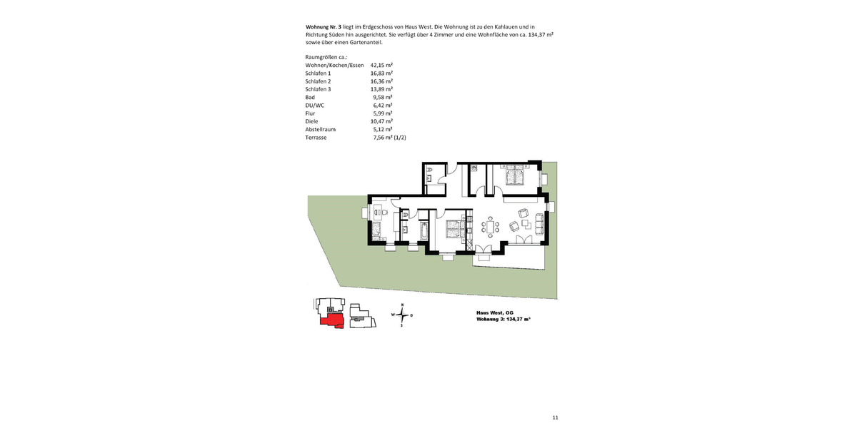 Etagenwohnung Alzenau - 4 Zimmer, 134 m&sup2;, 665.400&euro; | Angebot:25742085