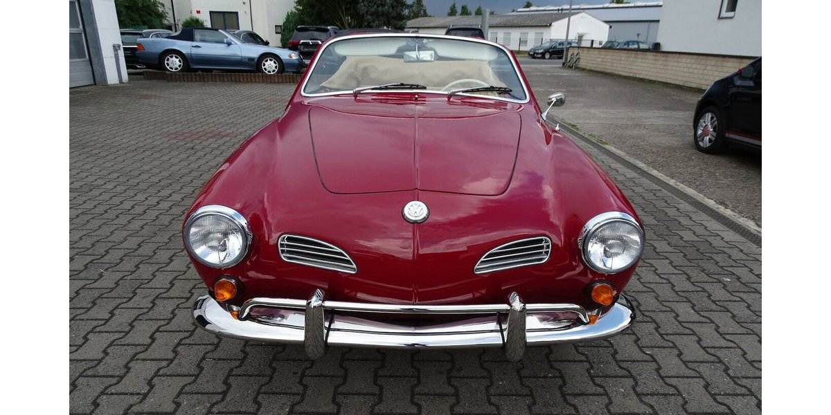 VW Karmann Ghia Cabrio vollständig restauriert 1.200 km 56.990 &euro; Rodgau 63110