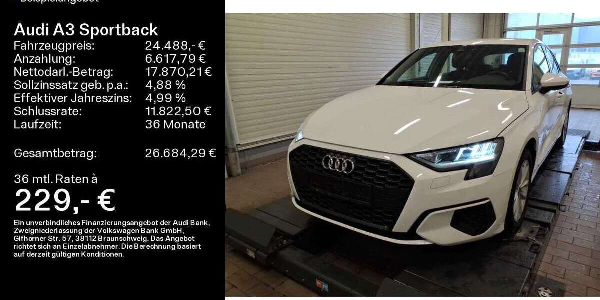 Audi A3 53.000 km 24.488 &euro; Mühlheim a. Main 63165