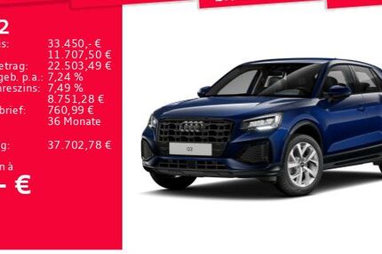 Audi Q2 17.786 km 33.450 &euro; Frankfurt am Main 60314
