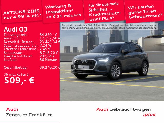 Audi Q3 41.516 km 34.850 € Frankfurt am Main 60314