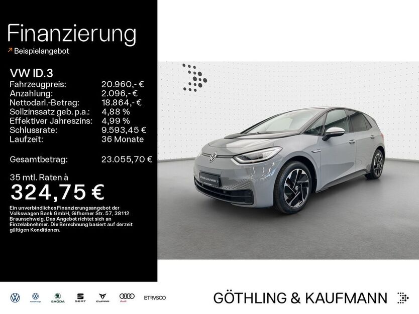VW ID.3 63.458 km 20.180 € Kelkheim 65779