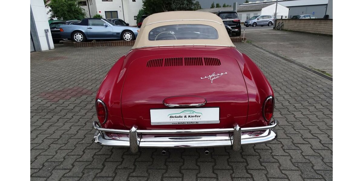 VW Karmann Ghia Cabrio vollständig restauriert 1.200 km 56.990 &euro; Rodgau 63110