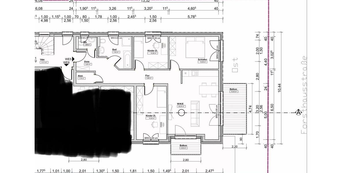 Etagenwohnung Mühlheim am Main - 4 Zimmer, 103 m&sup2;, 1.980&euro; | Angebot:26082257