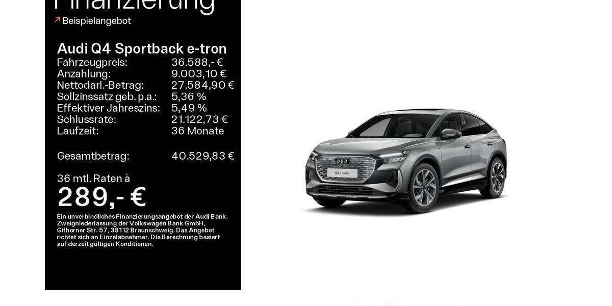 Audi Q4 e-tron 68.000 km 35.888 &euro; Mühlheim 63165