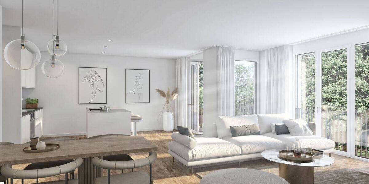 Etagenwohnung Frankfurt am Main Bergen-Enkheim - 4 Zimmer, 91 m&sup2;, 685.000&euro; | Angebot:23883779