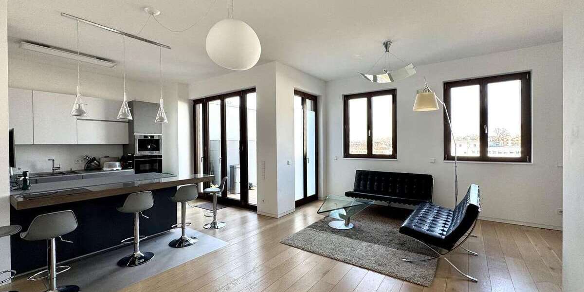 Etagenwohnung Frankfurt am Main Ostend - 4 Zimmer, 143 m&sup2;, 1.289.000&euro; | Angebot:26363594