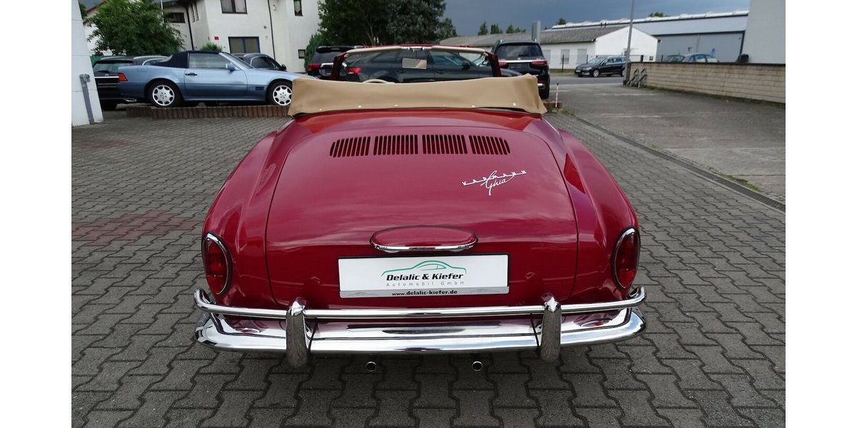 VW Karmann Ghia Cabrio vollständig restauriert 1.200 km 56.990 &euro; Rodgau 63110