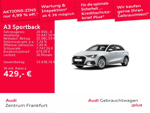 Audi A3 24.636 km 29.850 &euro; Frankfurt am Main 60314
