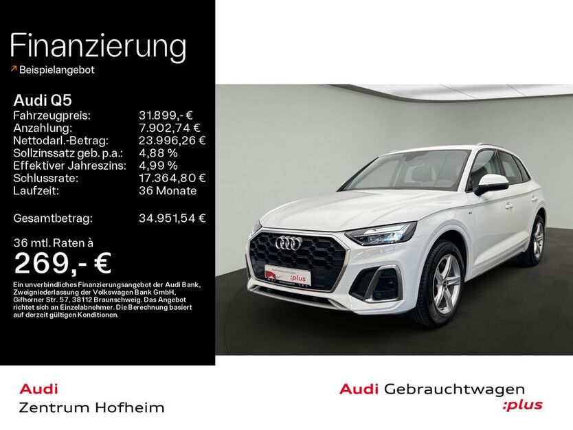Audi Q5 73.714 km 31.899 € Hofheim 65719