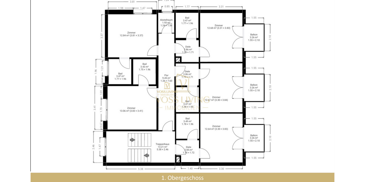 Mehrfamilienhaus, Wohnhaus Frankfurt am Main Nieder-Eschbach - 1 Zimmer, 1.449.000&euro; | Angebot:25800173
