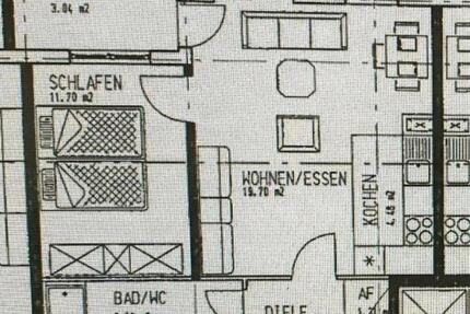 Wohnung Frankfurt am Main Niederrad - 2 Zimmer, 51 m&sup2;, 1.230&euro; | Angebot:26413385