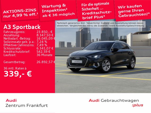 Audi A3 45.329 km 22.850 &euro; Frankfurt am Main 60314