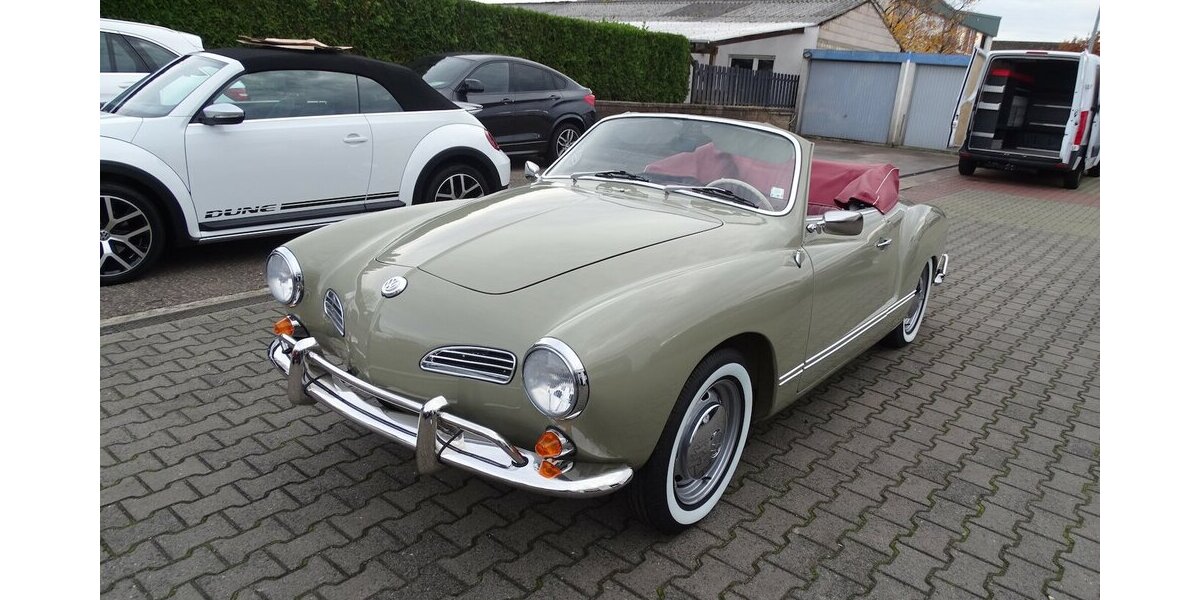 VW Karmann Ghia Cabrio vollständig restauriert 1.200 km 59.900 &euro; Rodgau 63110