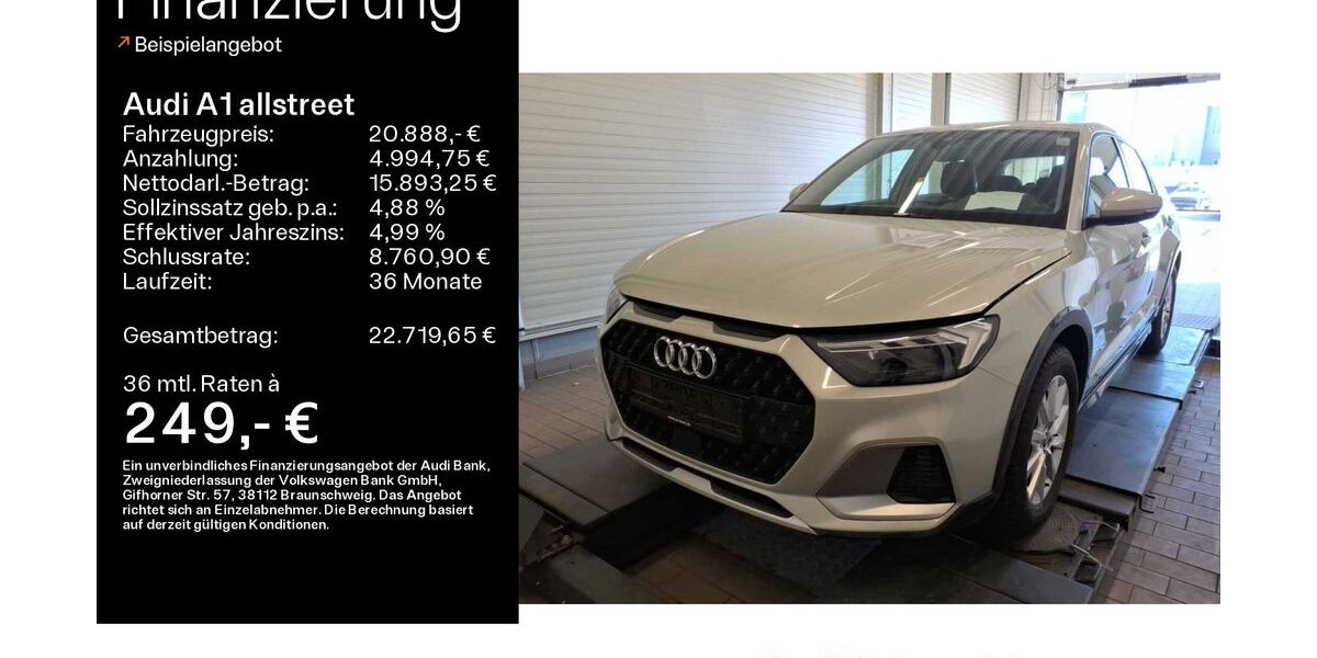 Audi A1 84.900 km 19.888 &euro; Mühlheim 63165
