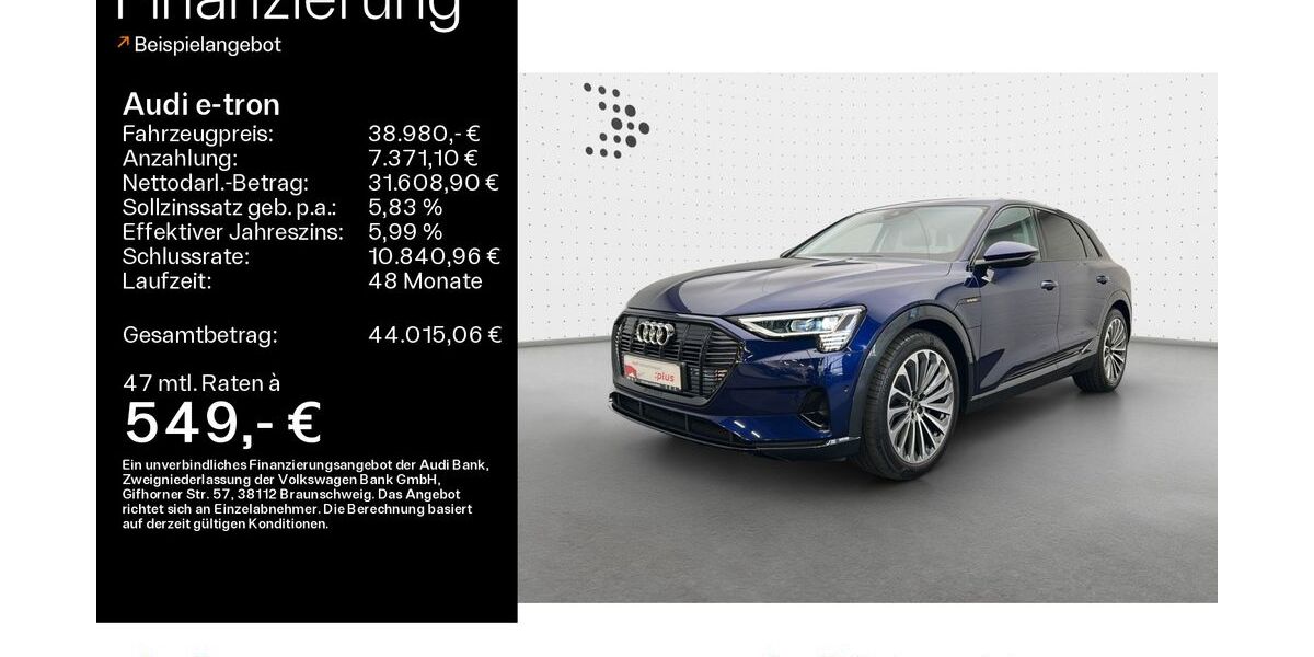 Audi e-tron 37.789 km 37.999 &euro; Hofheim 65719