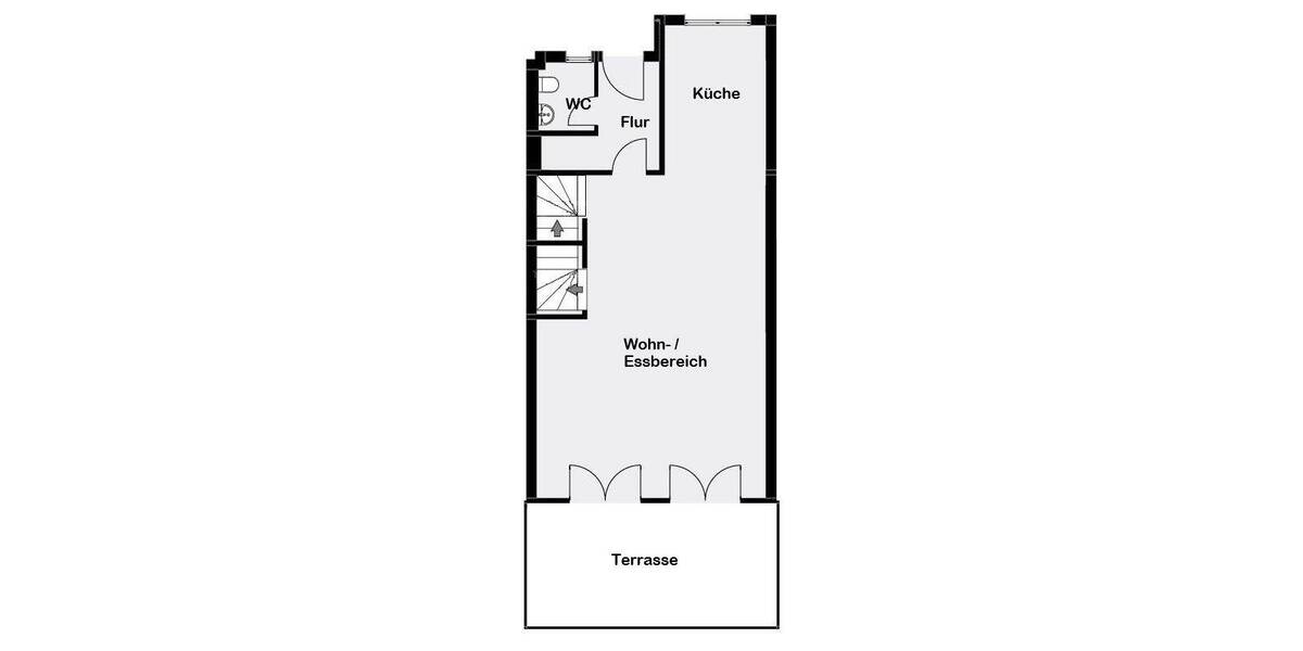Reihenmittelhaus Frankfurt am Main Kalbach - 6 Zimmer, 190 m&sup2;, 860.000&euro; | Angebot:26170559