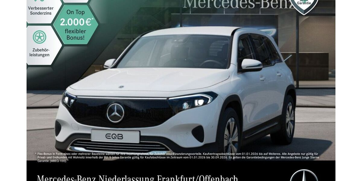 Mercedes-Benz EQB 28.803 km 36.990 &euro; Frankfurt 60599