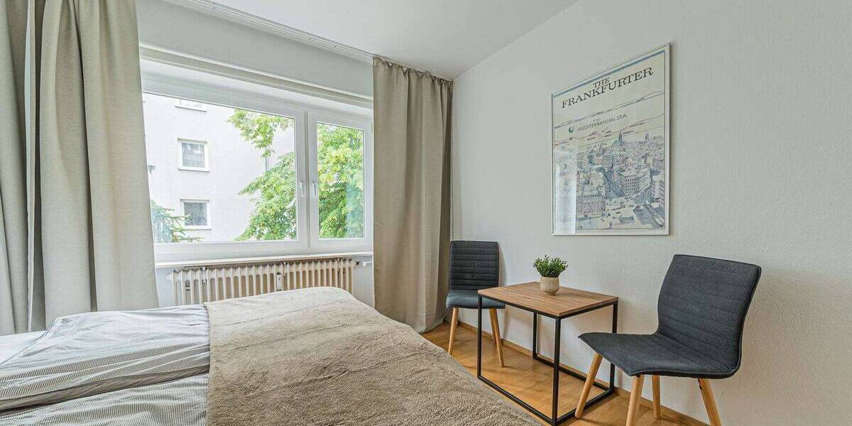 Etagenwohnung Frankfurt am Main Nordend-West - 2 Zimmer, 50 m&sup2;, 1.770&euro; | Angebot:26498926