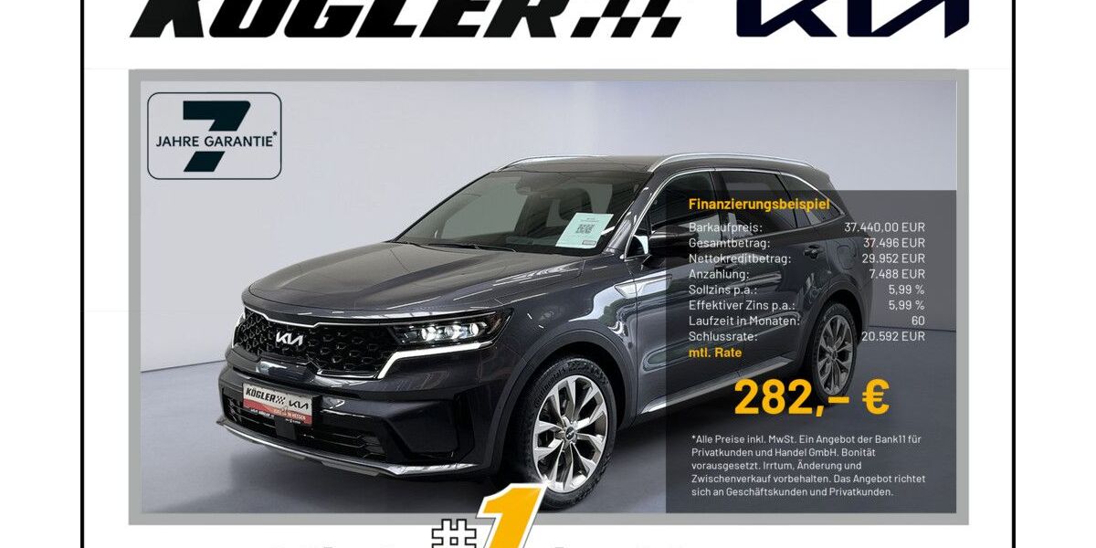 Kia Sorento 84.590 km 37.440 &euro; Rosbach | Frankfurt Nord 61191