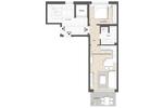 Etagenwohnung Bad Vilbel - 2 Zimmer, 49 m&sup2;, 1.050&euro; | Angebot:26679446