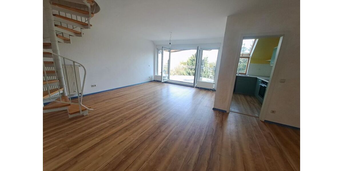Provisionsfrei* Freie 3-Zimmer-Maisonette-Wohnung in Nauheim mit großem Balkon und Stellplatz!Sowohl zum sofortigen Bezug als auch zur Kapitalanlage geeignet! - Maisonettenwohnung Nauheim | Angebot:25398984