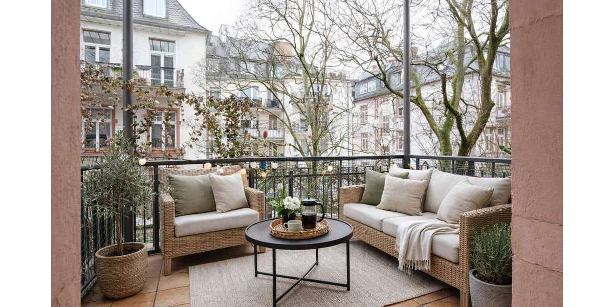 Etagenwohnung Frankfurt am Main Süd - 4 Zimmer, 150 m&sup2;, 1.350.000&euro; | Angebot:26475404