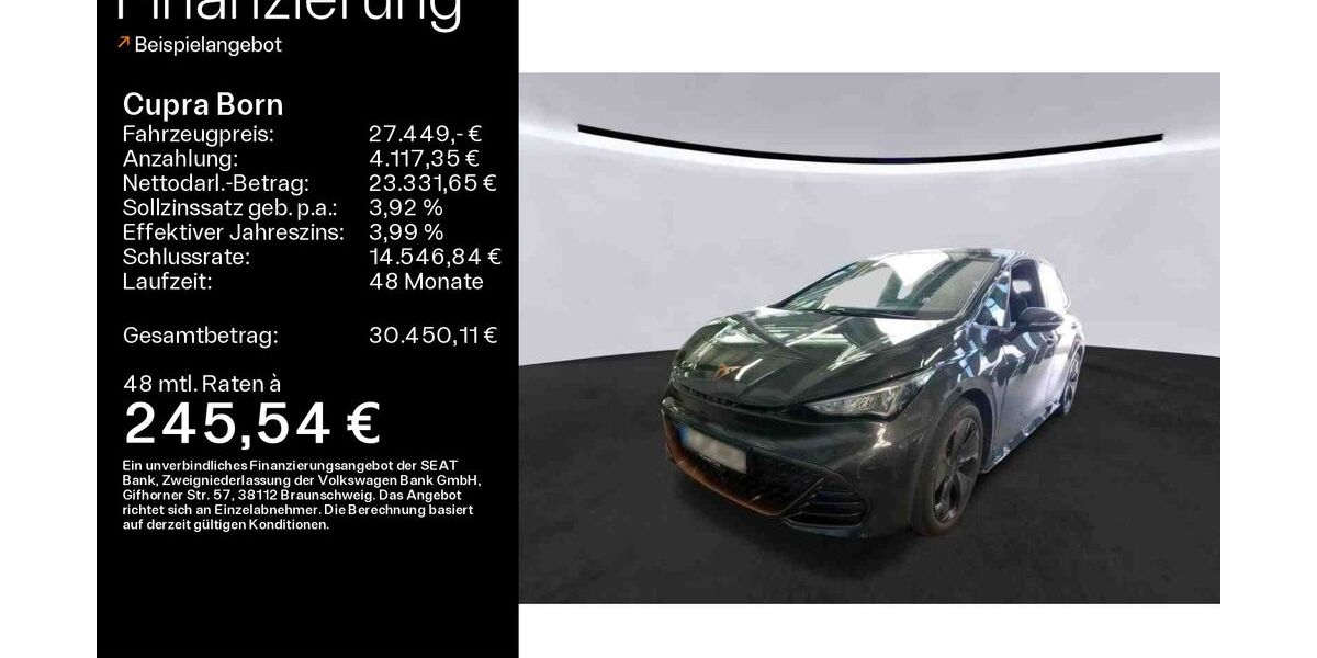 Cupra Born 35.600 km 27.199 &euro; Mühlheim 63165