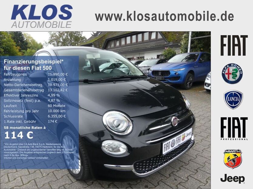 Fiat 500 41.347 km 11.990 € Dreieich 63303