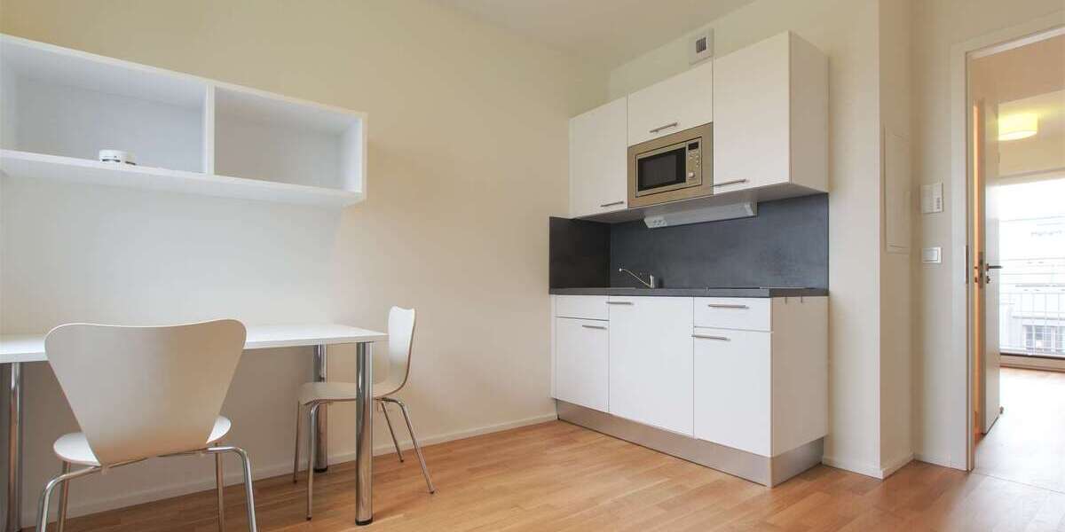 Etagenwohnung Frankfurt Europaviertel - 2 Zimmer, 24 m&sup2;, 632&euro; | Angebot:26909138