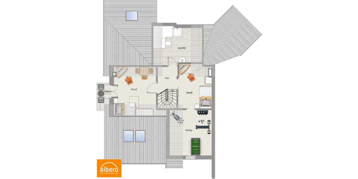 albero:) Wohnen mit Weitblick - direkt am Feldrand - Maisonettenwohnung Seligenstadt | Angebot:27156515