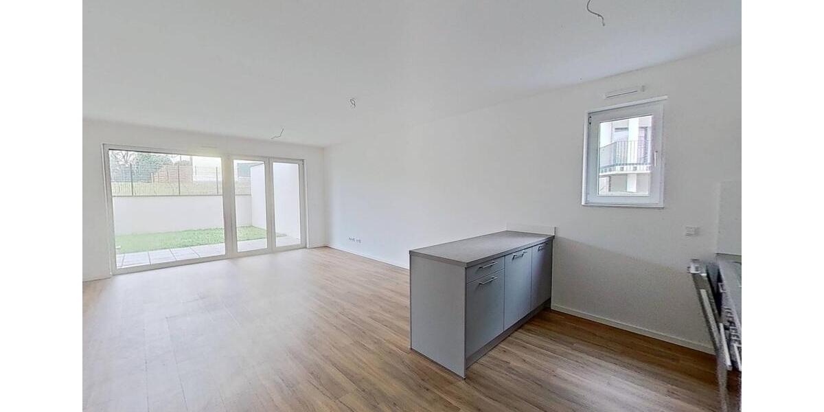 Moderner Wohntraum: Große 2-Zimmer-Erdgeschosswohnung mit EBK und TERRASSE 2 zimmer