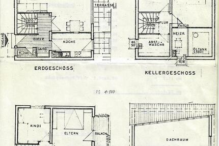 freistehendes Einfamilienhaus BJ 1976 in Kelkheim-Fischbach 4 zimmer