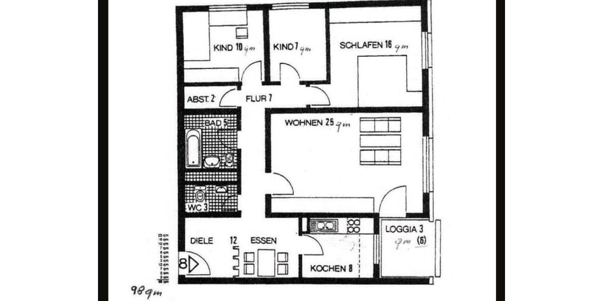 Etagenwohnung Langen (Hessen) - 4 Zimmer, 98 m&sup2;, 325.000&euro; | Angebot:24617331